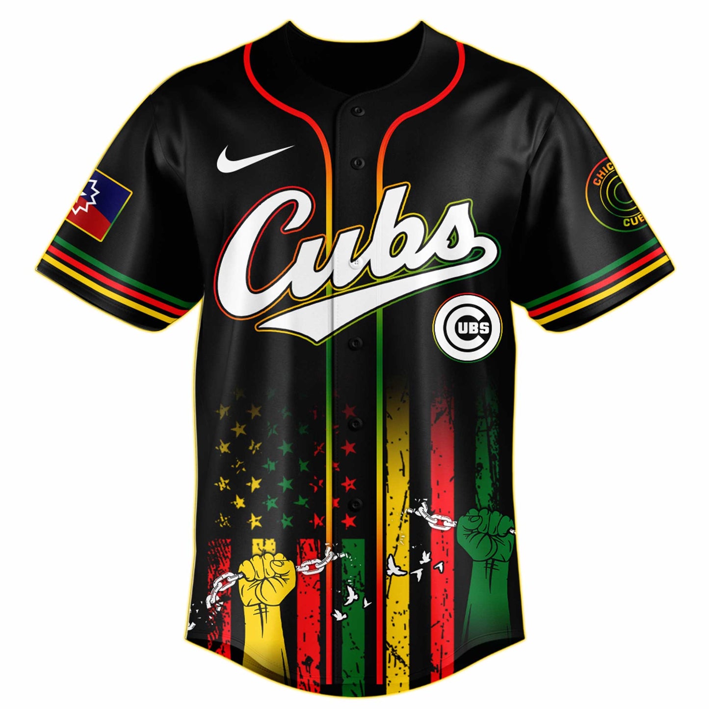 Chicago Cubs MLB X Juneteenth Day Baseball Jerseys NDD