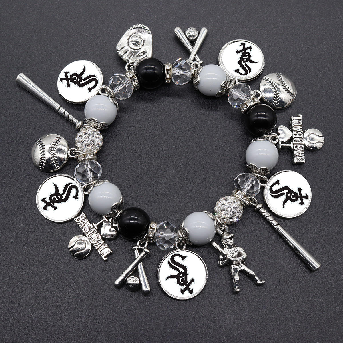 MLB Teams Charm Bracelet DDT NTL