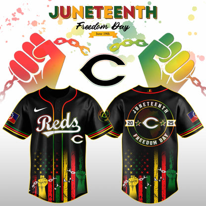 Cincinnati Reds MLB X Juneteenth Day Baseball Jerseys NDD