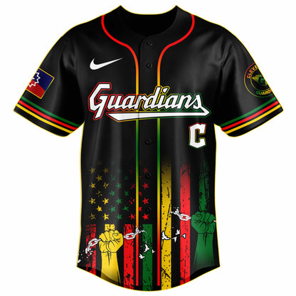 Cleveland Guardians MLB X Juneteenth Day Baseball Jerseys NDD