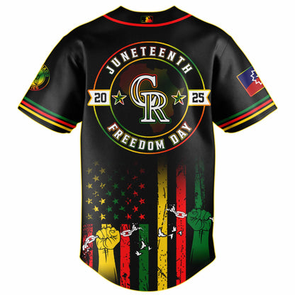 Colorado Rockies MLB X Juneteenth Day Baseball Jerseys NDD