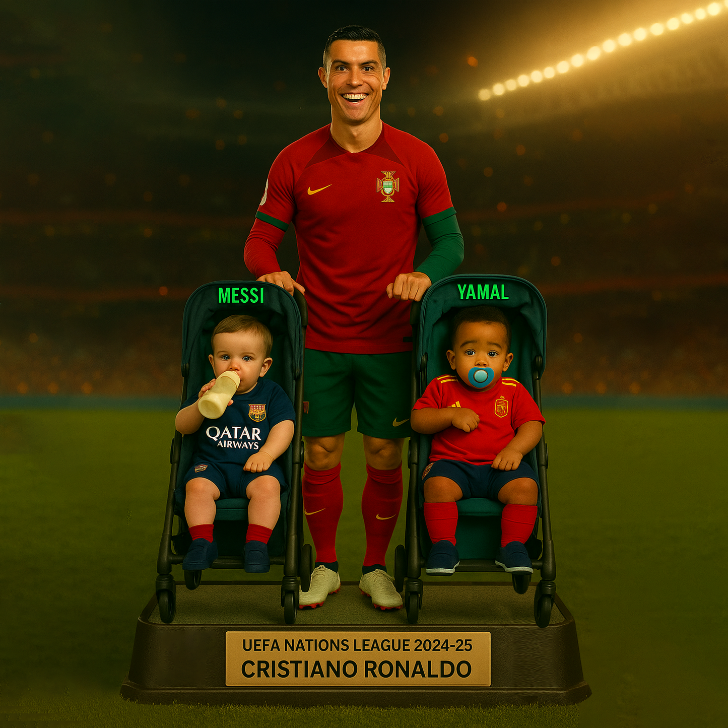 Cristiano Ronaldo  National Football  Acrylic Plaque NDD DVT