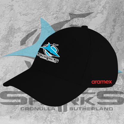 Cronulla Sharks 1 NRL 2025 Polo Shirt TM NTA V1