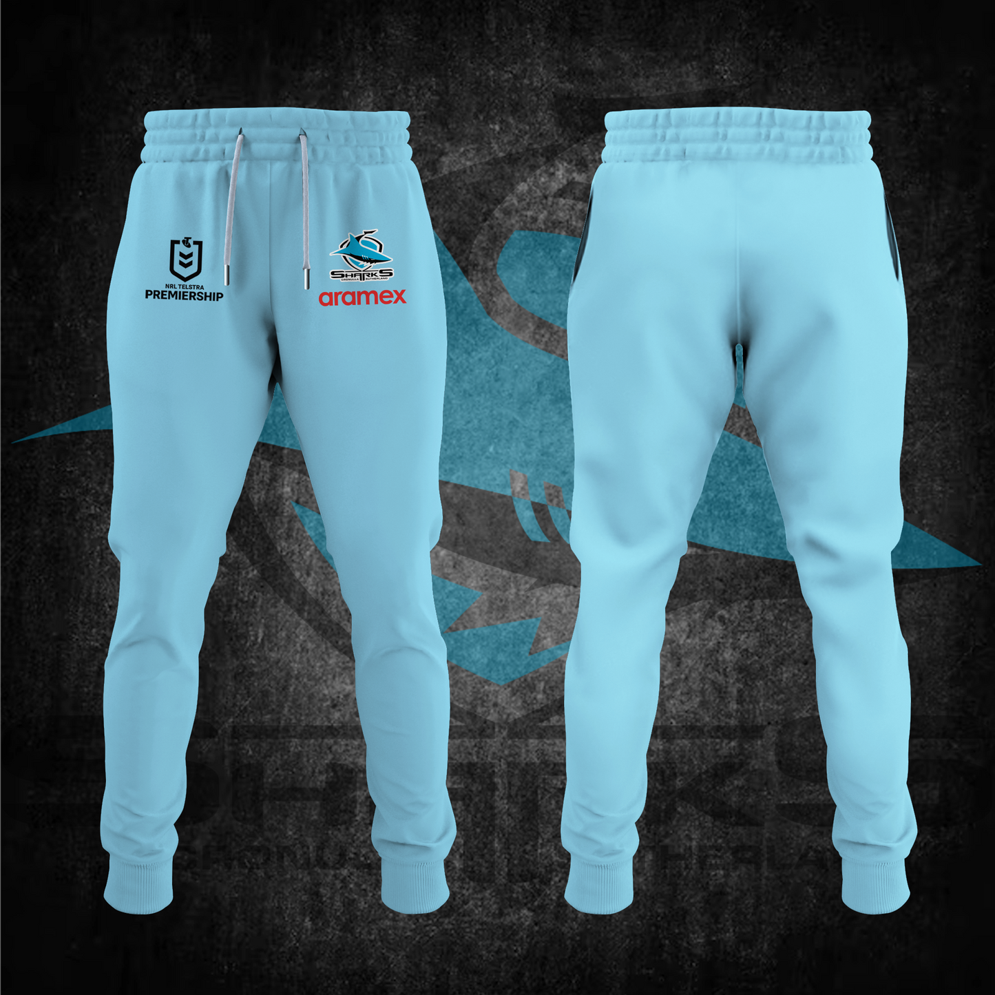 Cronulla Sharks NRL 2025 Limited Edition Hoodie TM NTA V2