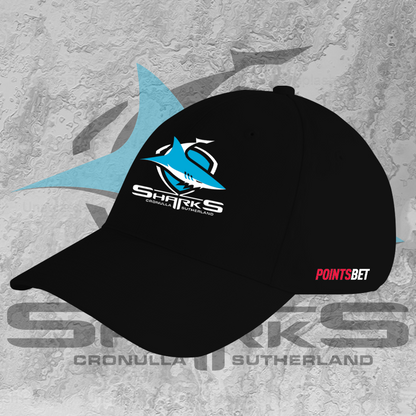 Cronulla Sharks NRL 2025 Cap TM V01 NTA
