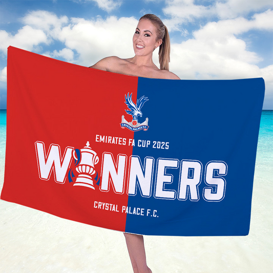 Crystal Palace FC Champons FA Cup 2025 House Flag DDTTTV