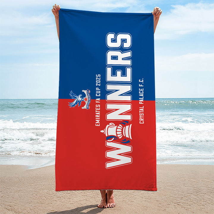 Crystal Palace FC Champons FA Cup 2025 House Flag DDTTTV