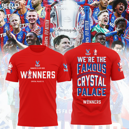 Crystal Palace FC Champons FA Cup 2025 V11 Shirt DDTTTV