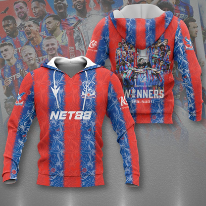Crystal Palace FC Champons FA Cup 2025 V3 Shirt DDTTTV