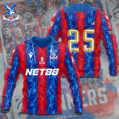Crystal Palace FC Champons FA Cup 2025 V7 Shirt DDTTTV