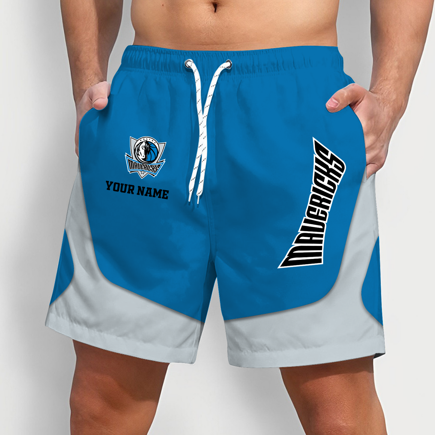 DAL x NBA Team Special Short Pants For Men Custom Name Gifts DATND TANTD