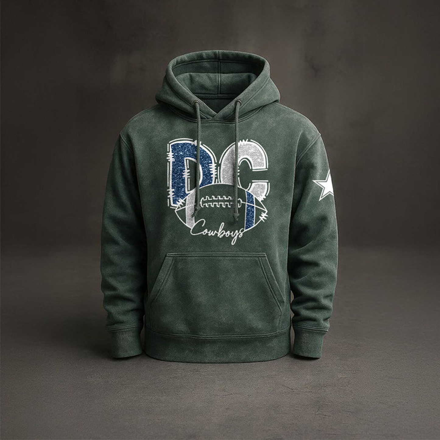 DAL x NFL Embossed Hoodie DatND THUONGNH