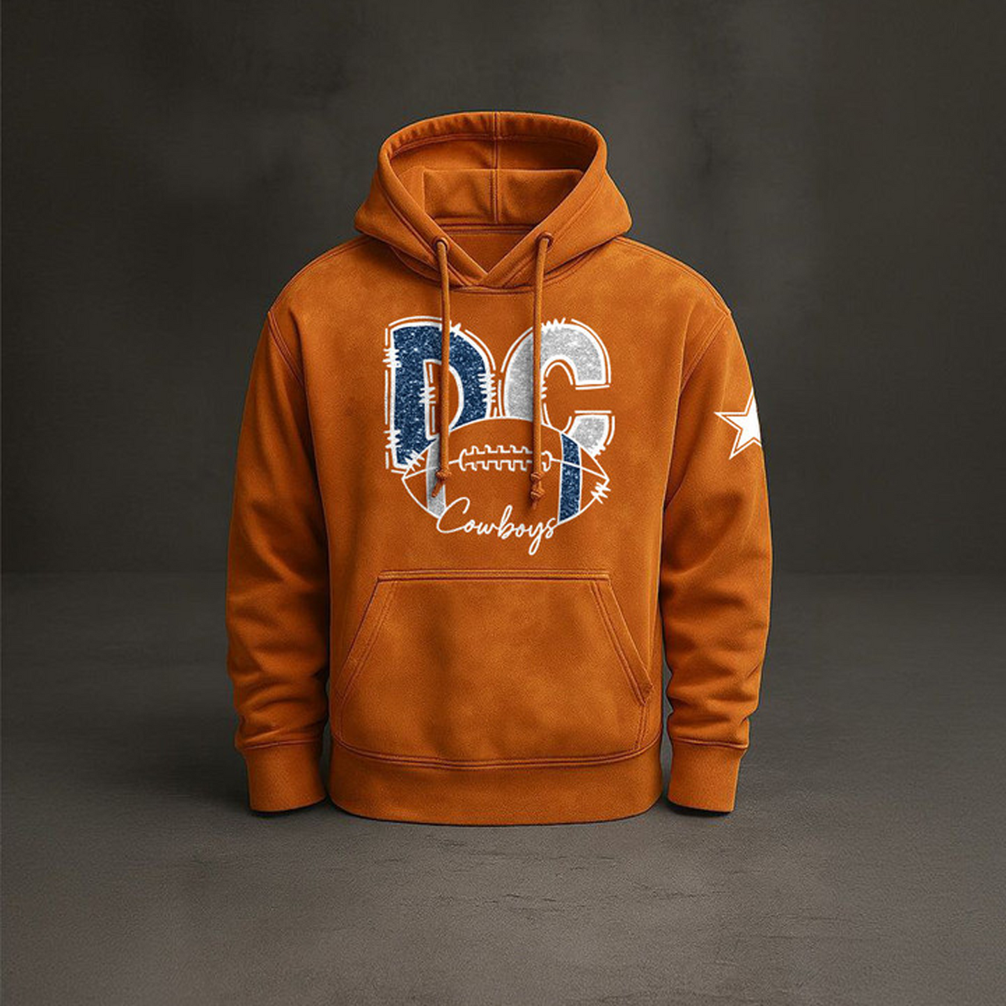 DAL x NFL Embossed Hoodie DatND THUONGNH