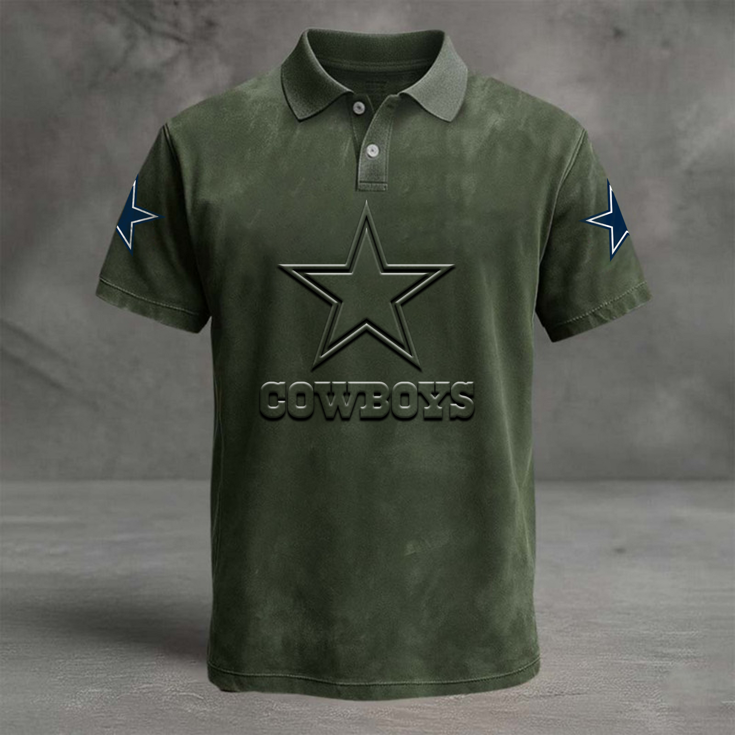DAL x NFL Embossed Polo Shirt DATND TANTD