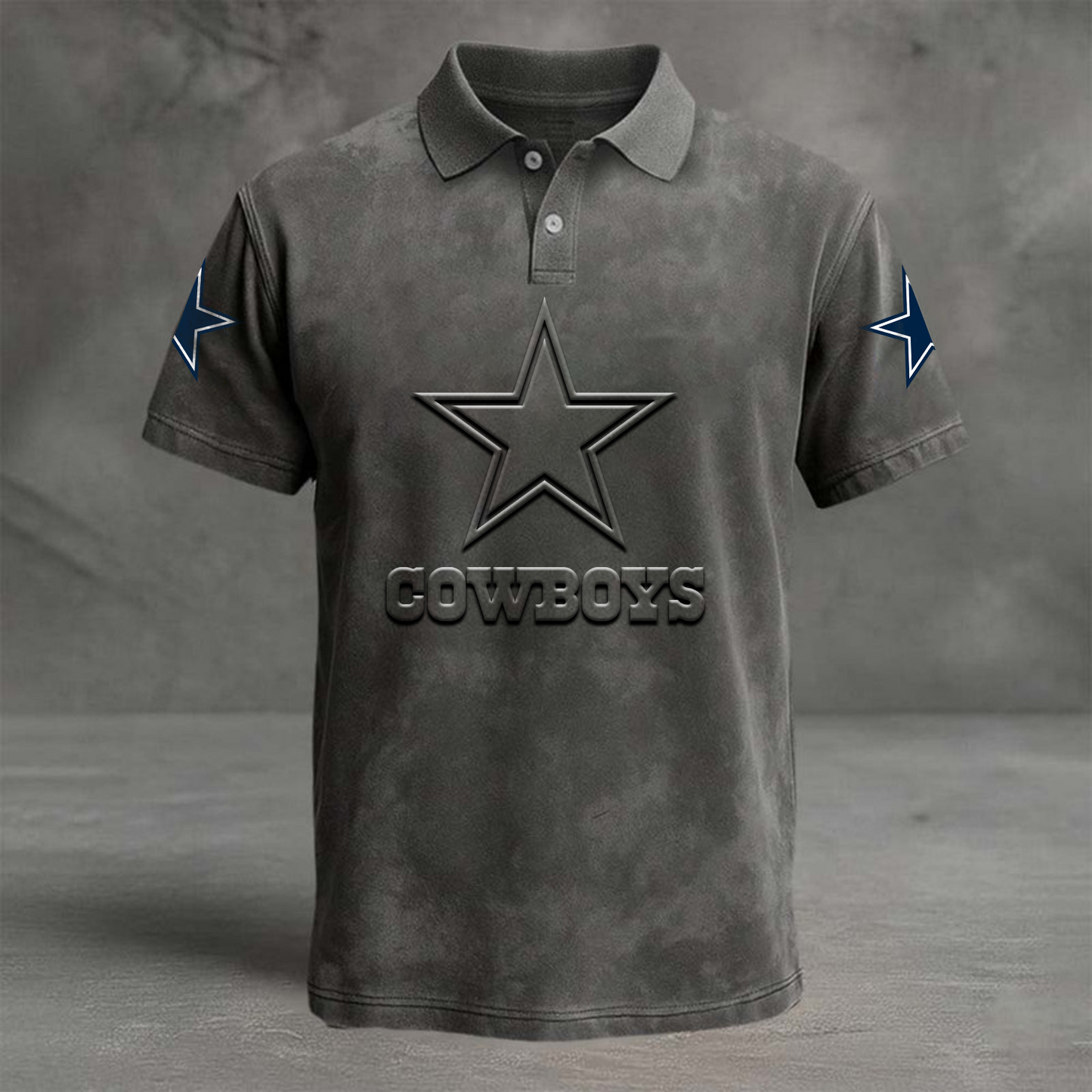 DAL x NFL Embossed Polo Shirt DATND TANTD