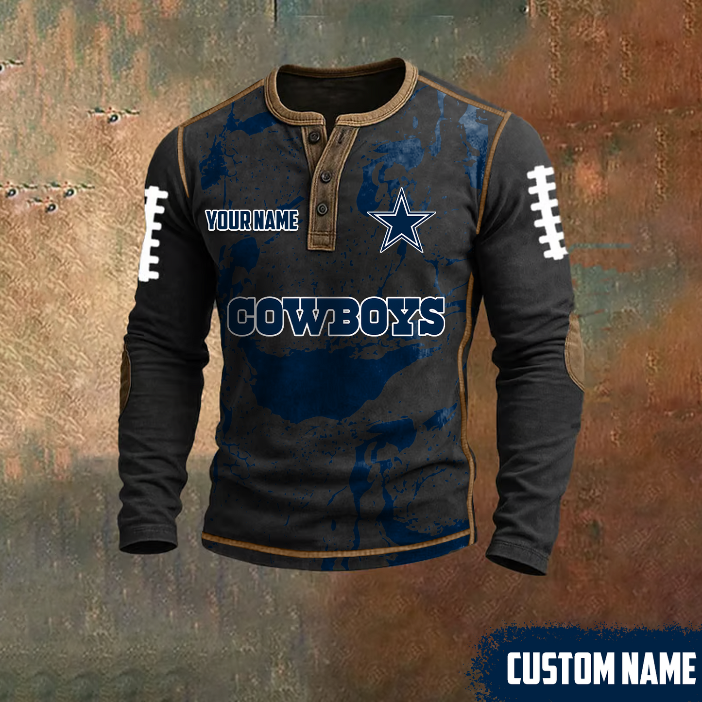 DAL x NFL LONG SLEEVE SHIRT DATND TANTD