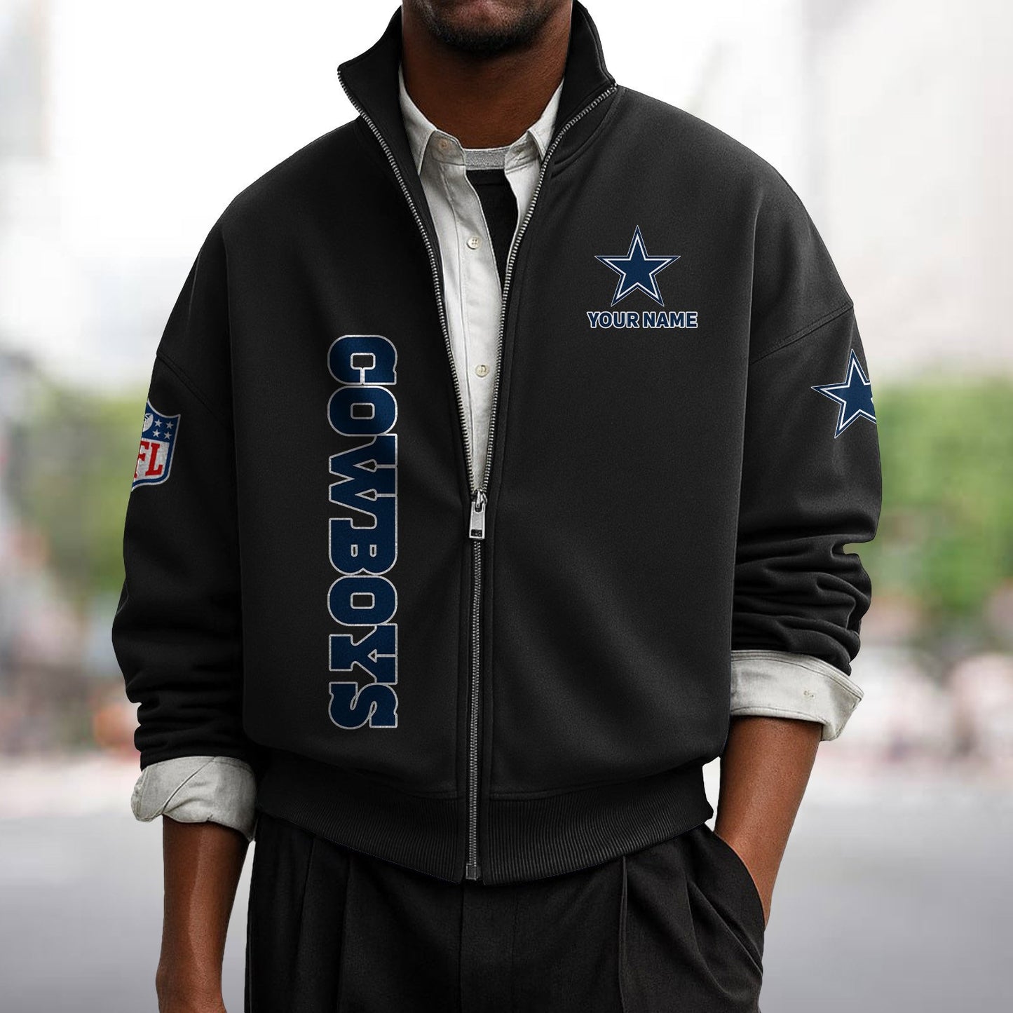 DAL x NFL Sweatshirt Full Zip DATND TANTD