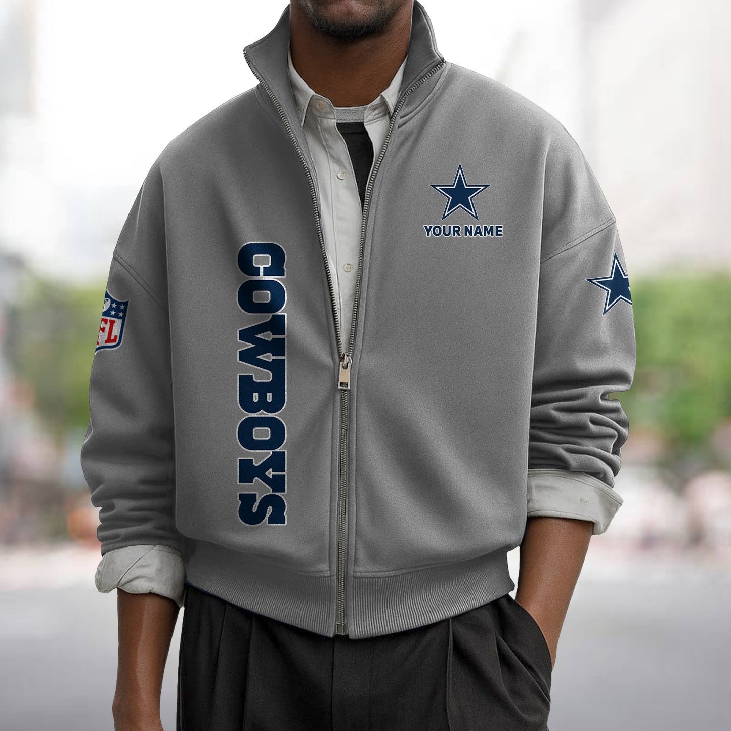 DAL x NFL Sweatshirt Full Zip DATND TANTD