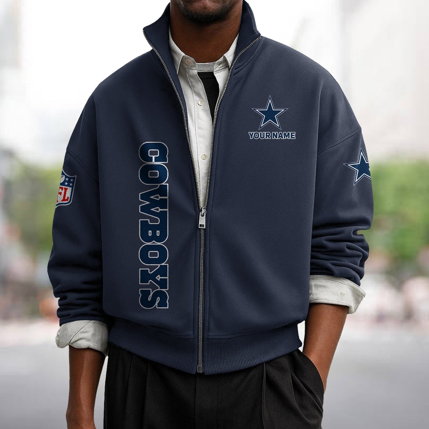 DAL x NFL Sweatshirt Full Zip DATND TANTD