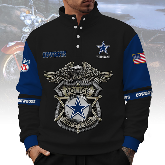 DAL x NFL Western Style Sweater With Buckles DatND ThuongNH