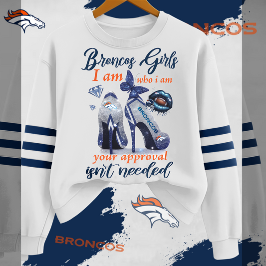 DB NFL I Am Who I Am Glitter Sweatshirt DDT HLPHUONG