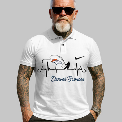 DB Premium NFL Fishing In My DNA Polo Shirt DDT CTND