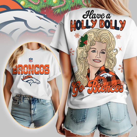 DB Premium NFL Have A Holly Dolly Women Shirt DDT CTND