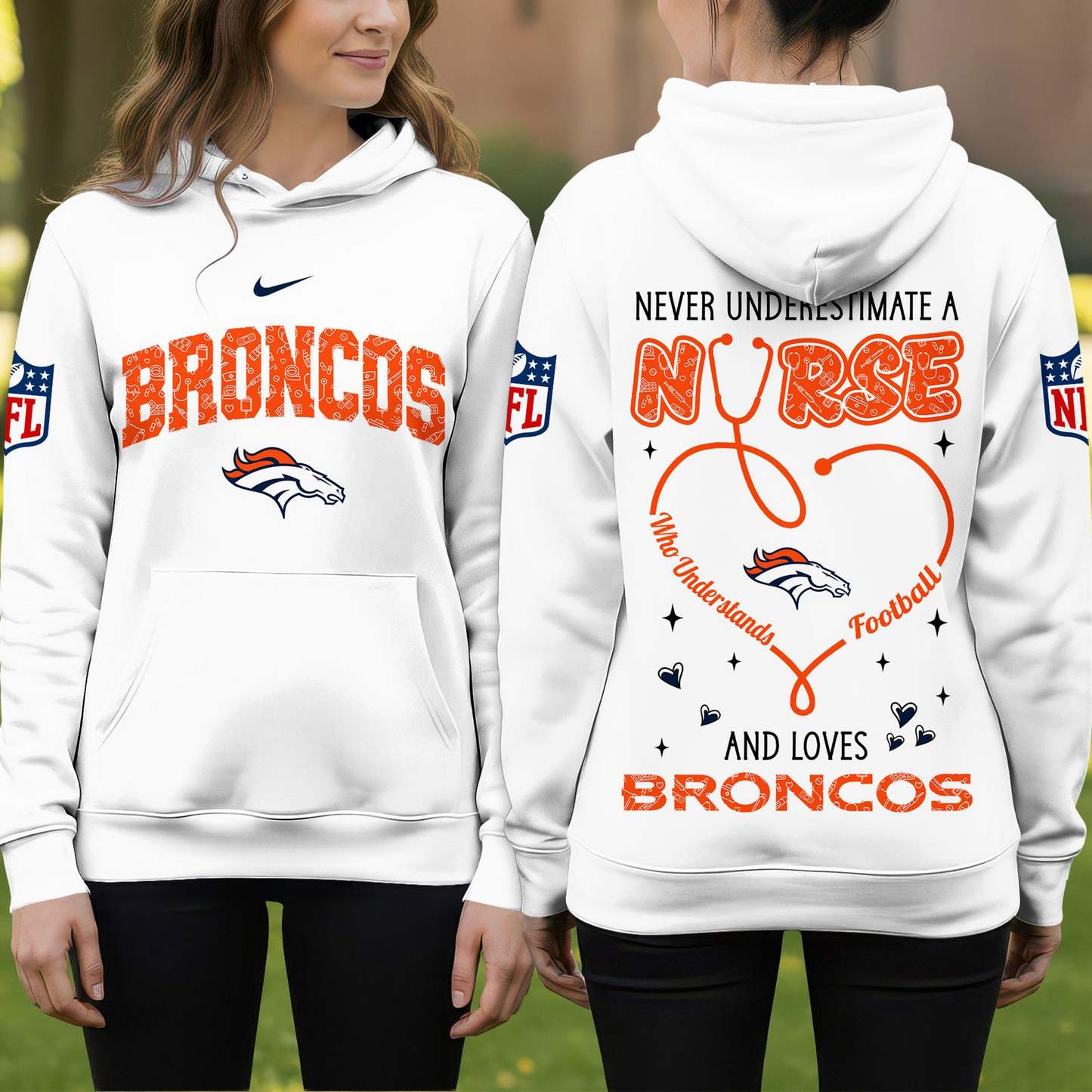 DB Premium NFL Nurse Pride Hoodie DDT 101125 HLPHUONG
