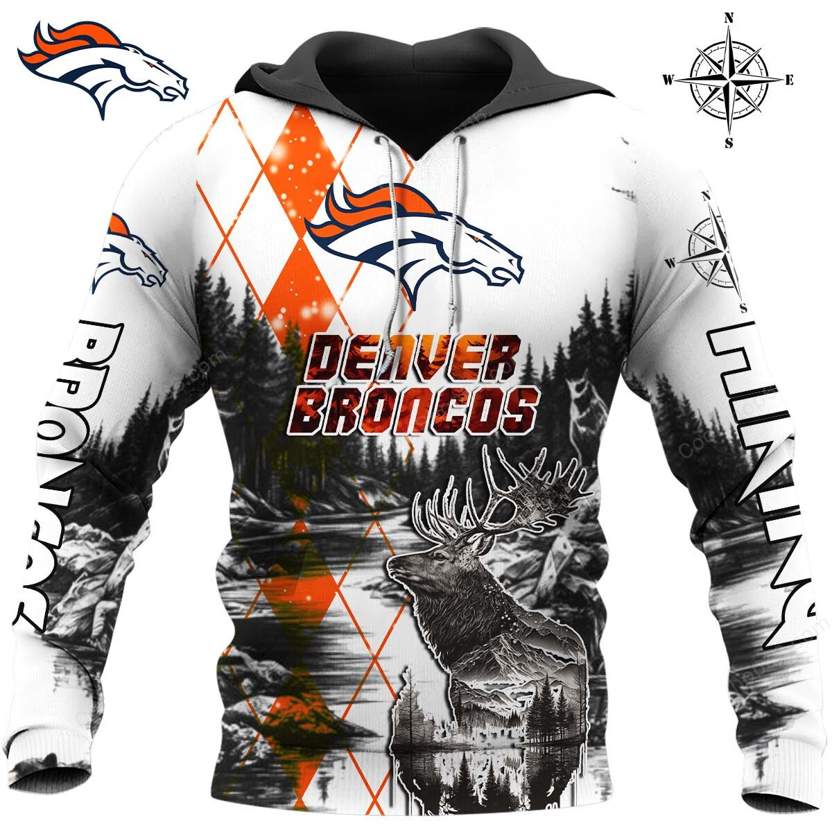 DB x NFL Hiking 3D Hoodie DDT CTND
