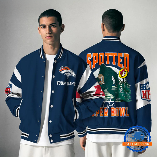 DB x NFL Spotted at the Super Bowl Varsity Jacket DDT NTL