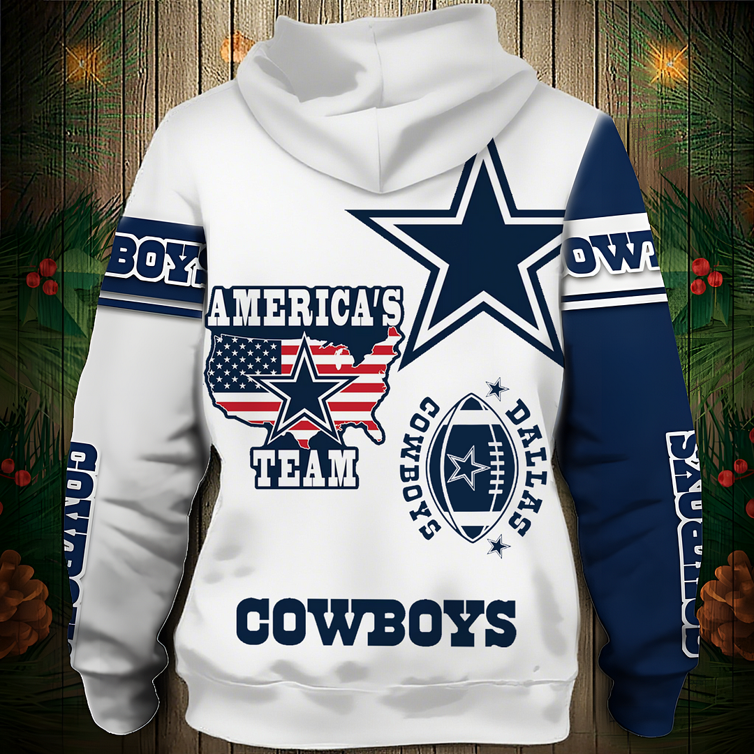 DC Premium NFL 3D Graphic Hoodie DDT NTL