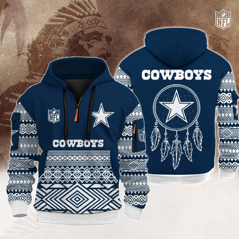 DC Premium NFL Native American Hoodie DDT HLPHUONG