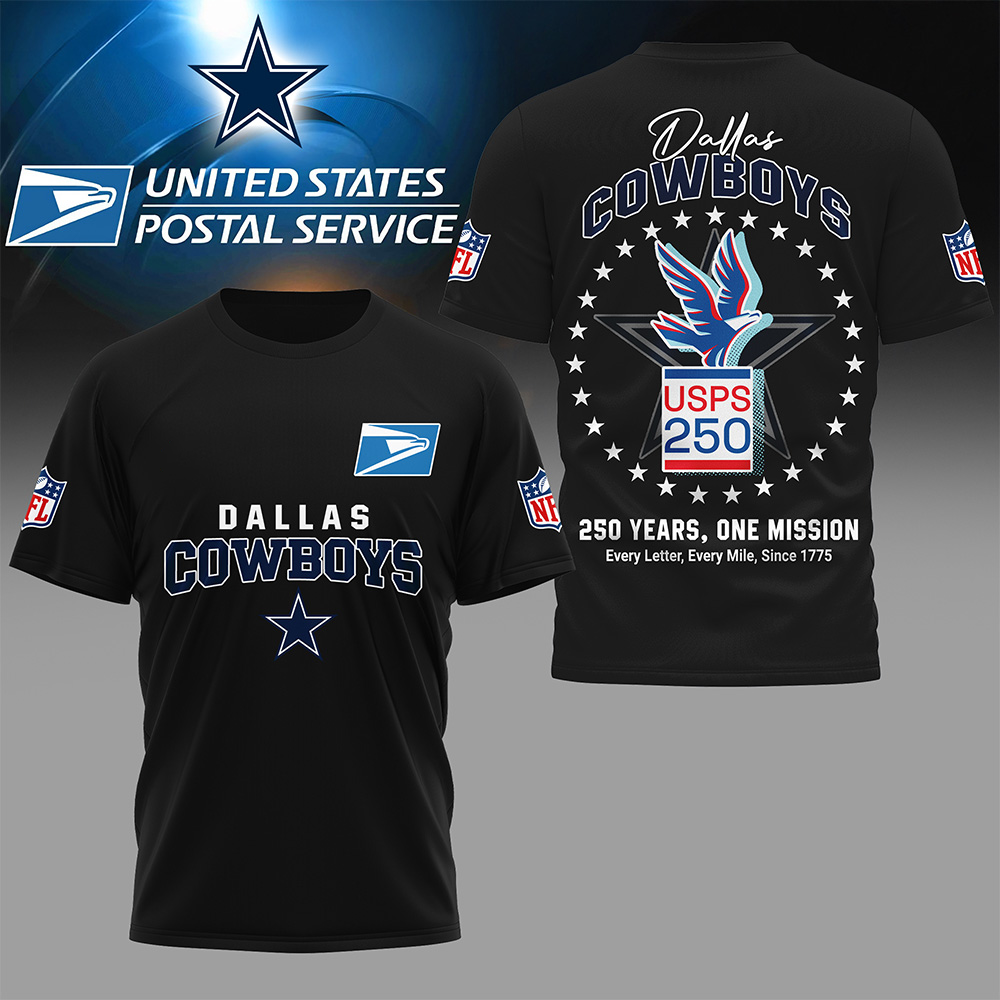 DC Premium NFL United States Postal Service 250th Anniversary 3D Shirt DDT CTND