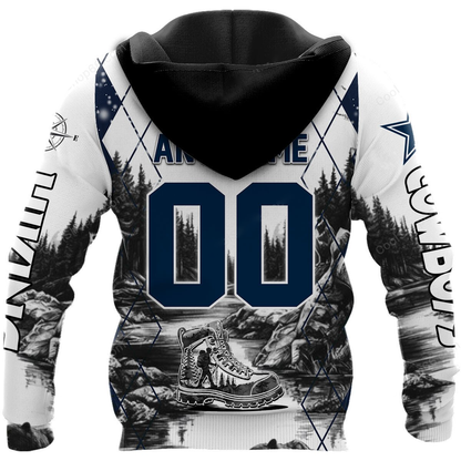 DC x NFL Hiking 3D Hoodie DDT CTND