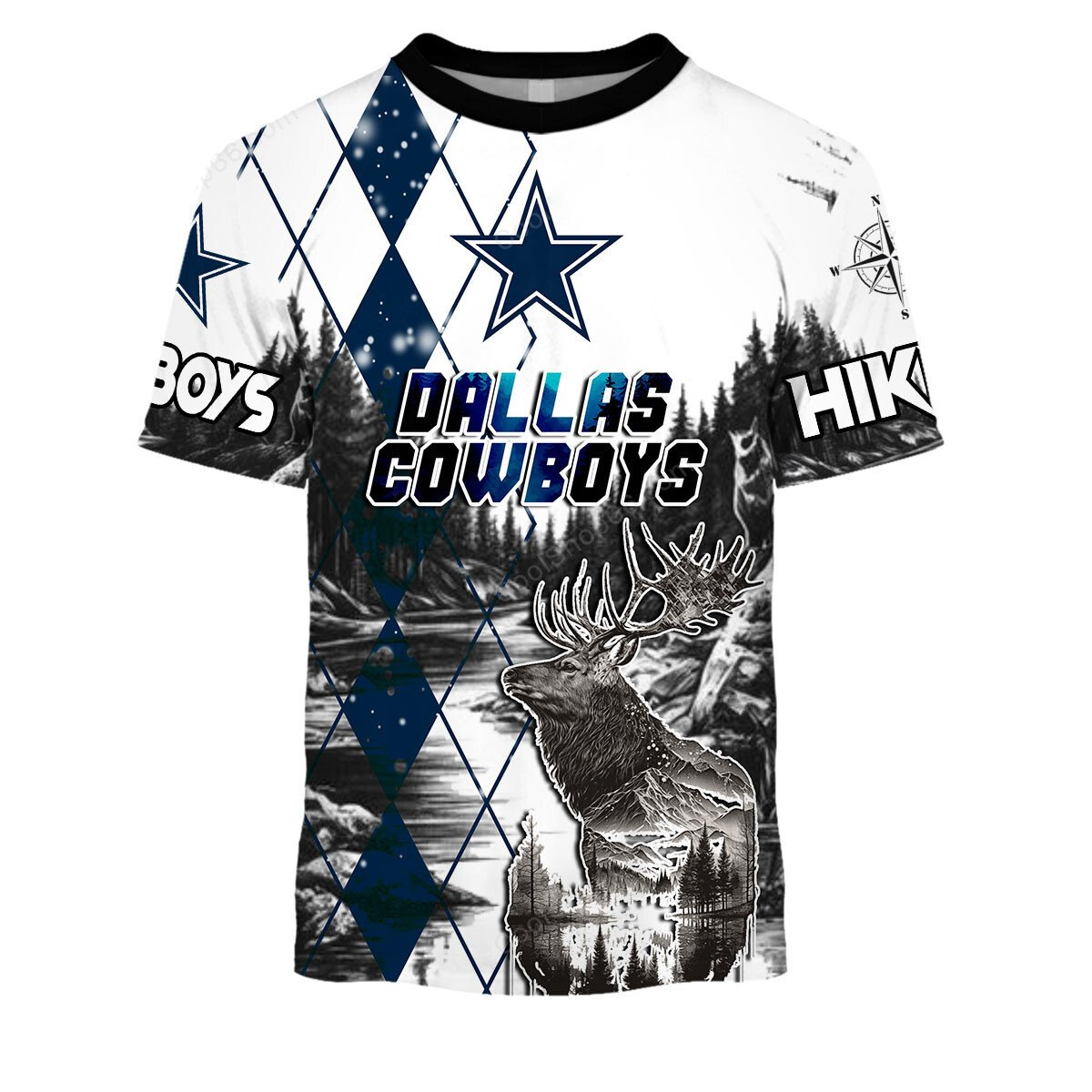 DC x NFL Hiking 3D Hoodie DDT CTND