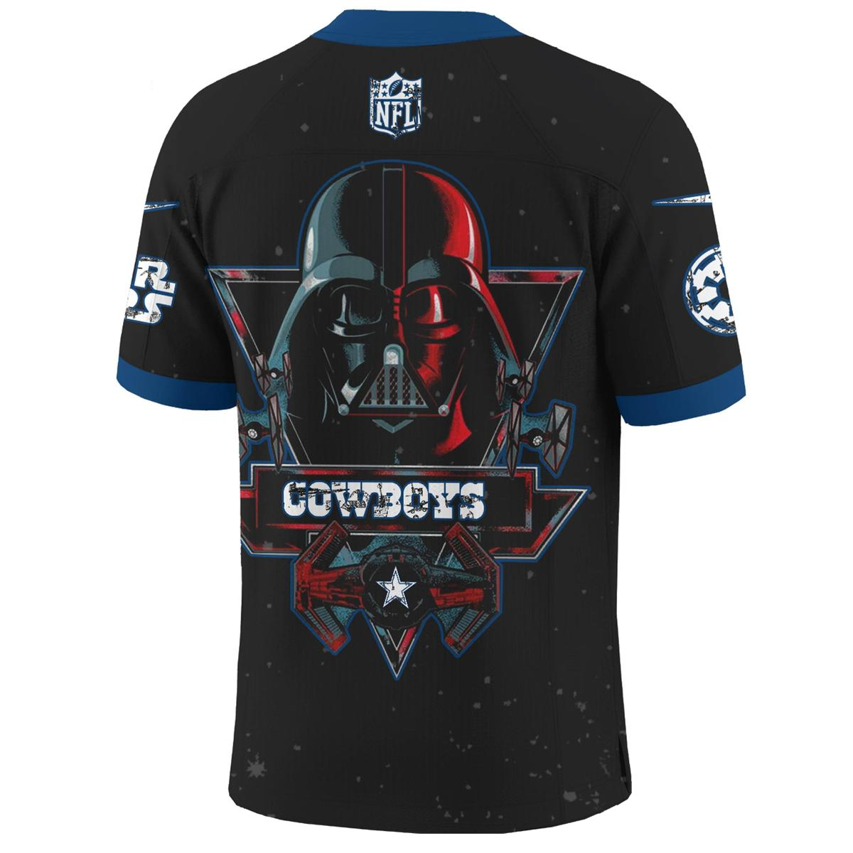 DC x S.Wars Darth Vader 2025 Football Jersey DDT NTL