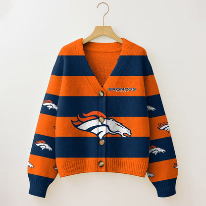 DEN x NFL Cardigan Sweatshirt With Button  DatND DVT