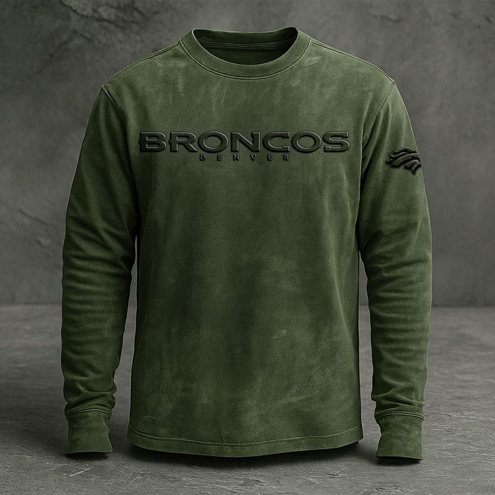 DEN x NFL Embossed SweatShirt DATND TANTD