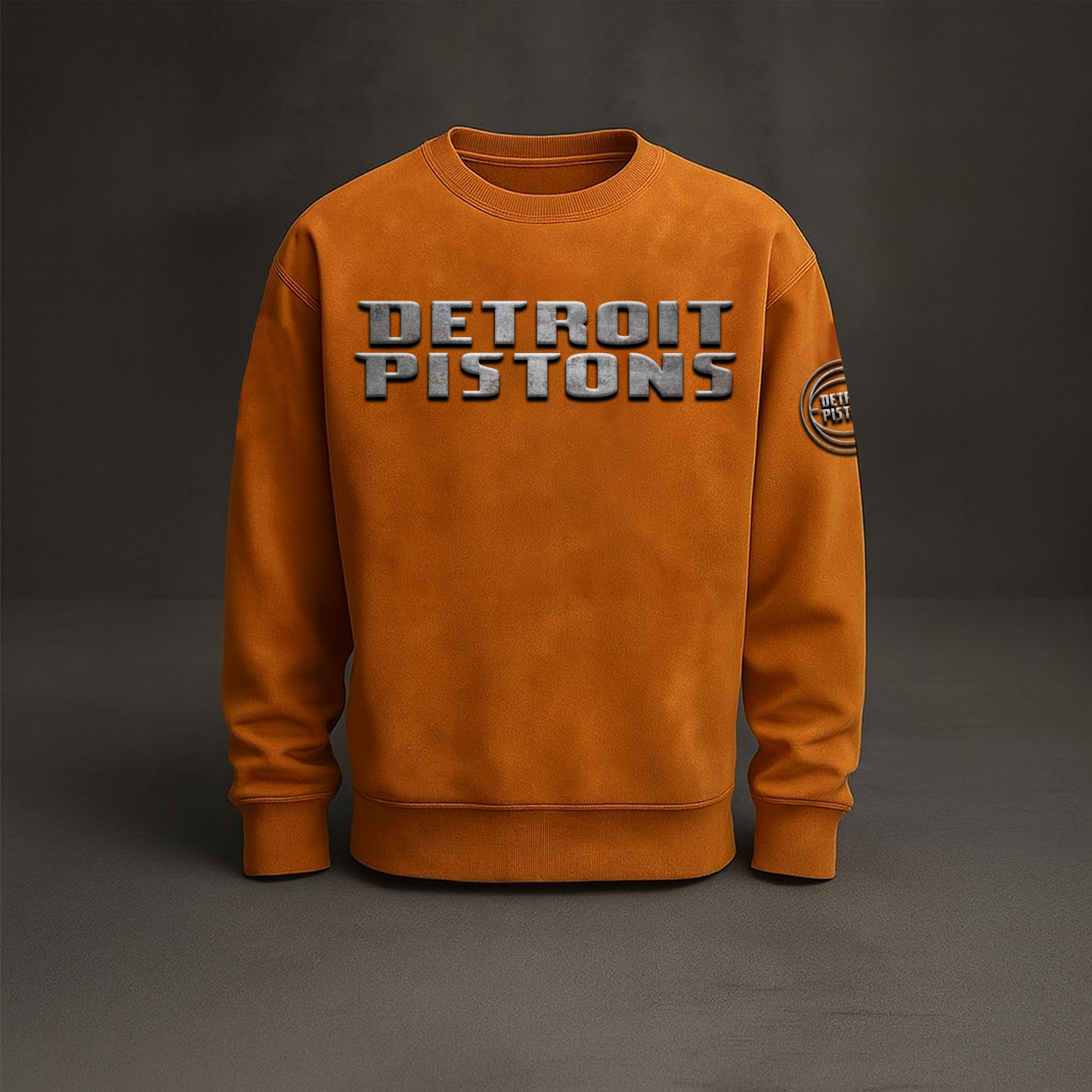 DET x NBA Embossed Sweat Shirt DATND TANTD
