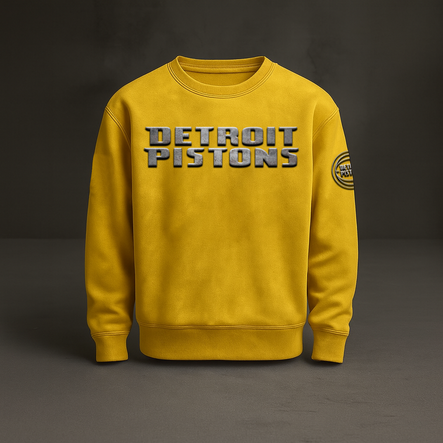 DET x NBA Embossed Sweat Shirt DATND TANTD