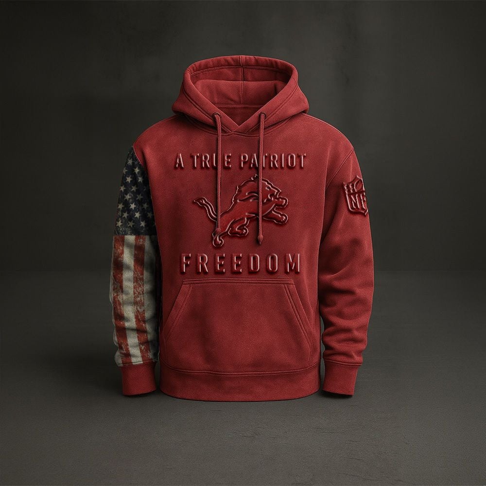 DET x NFL Embossed Hoodie DatND DVT