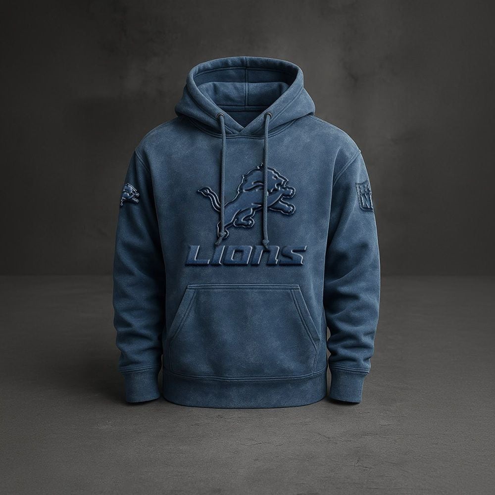 DET x NFL Embossed Hoodie DatND DVT