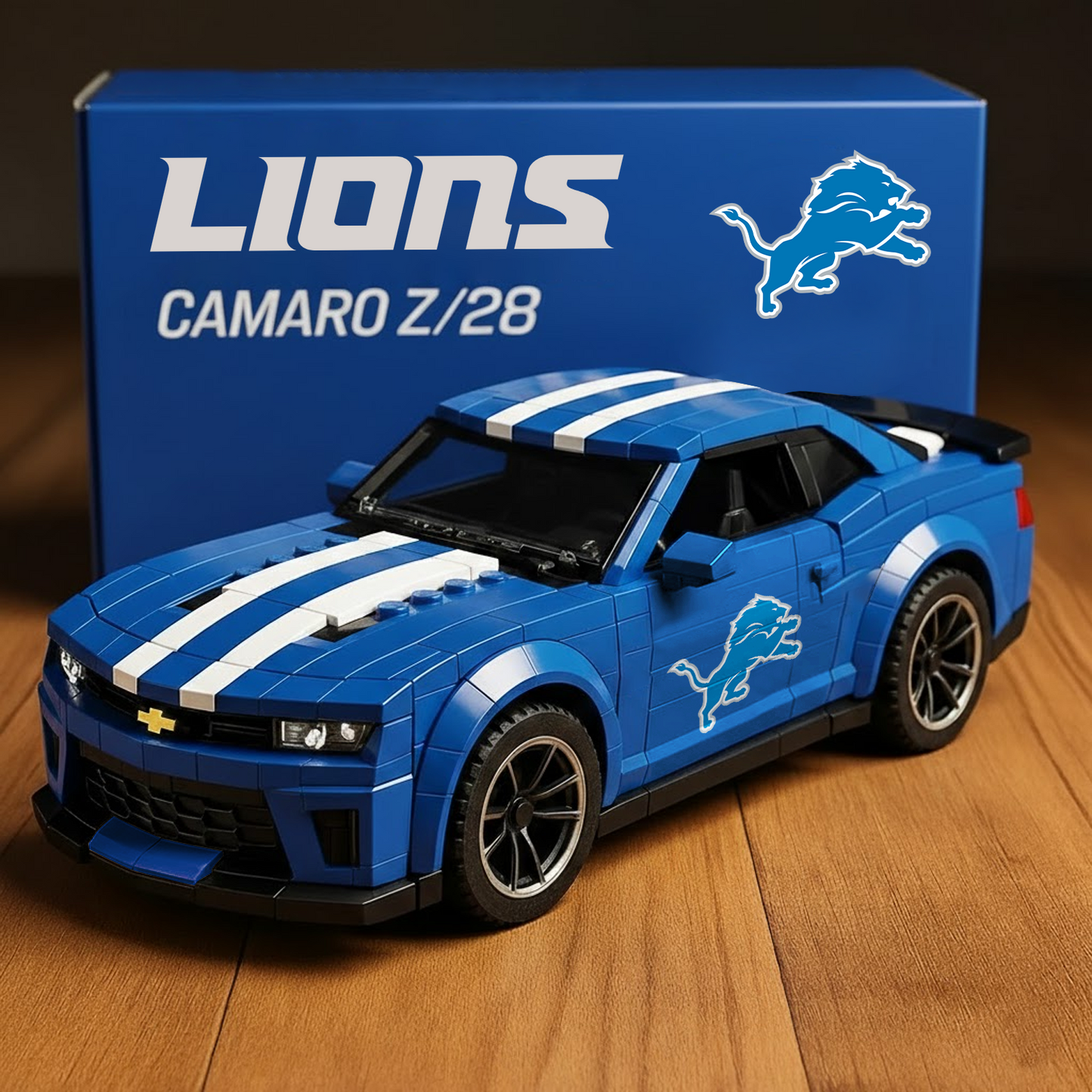 DET x NFL Football Team Camaro Z28 DATND TANTD