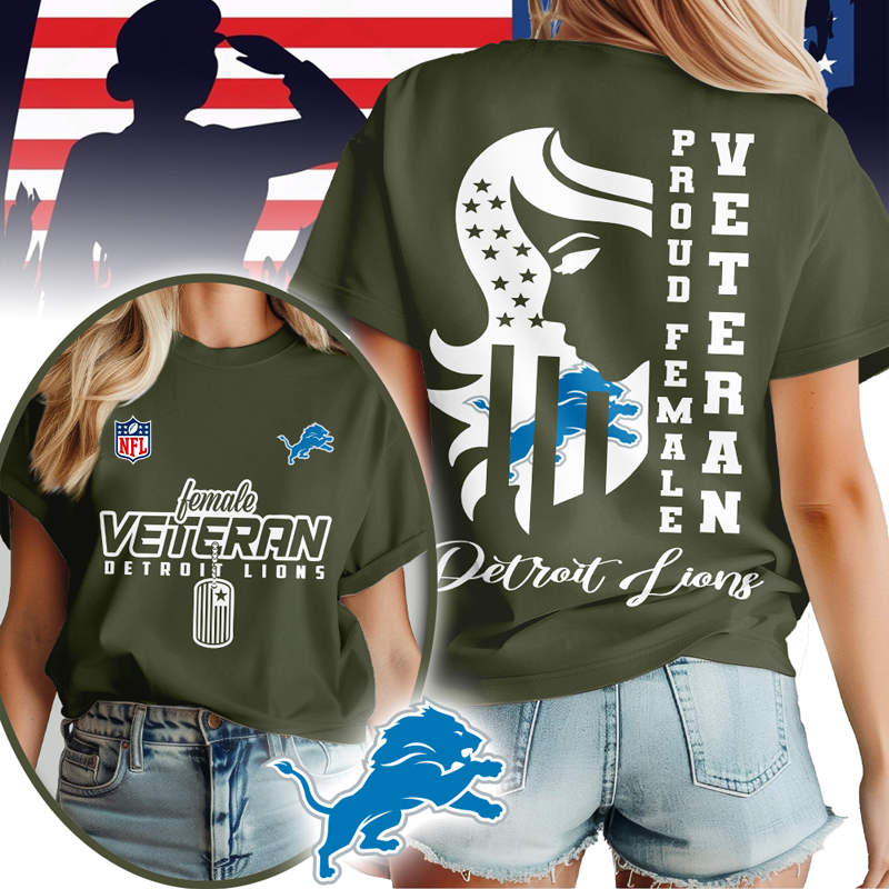 DL Premium NFL Female Veteran 3D Shirt DDT HLPHUONG
