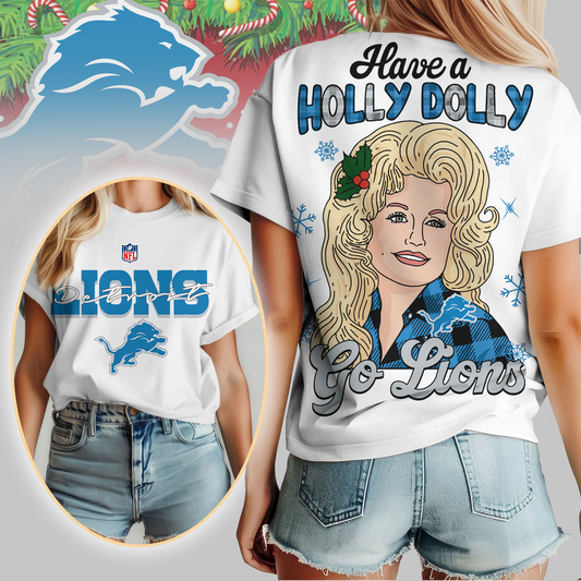 DL Premium NFL Have A Holly Dolly Women Shirt DDT CTND