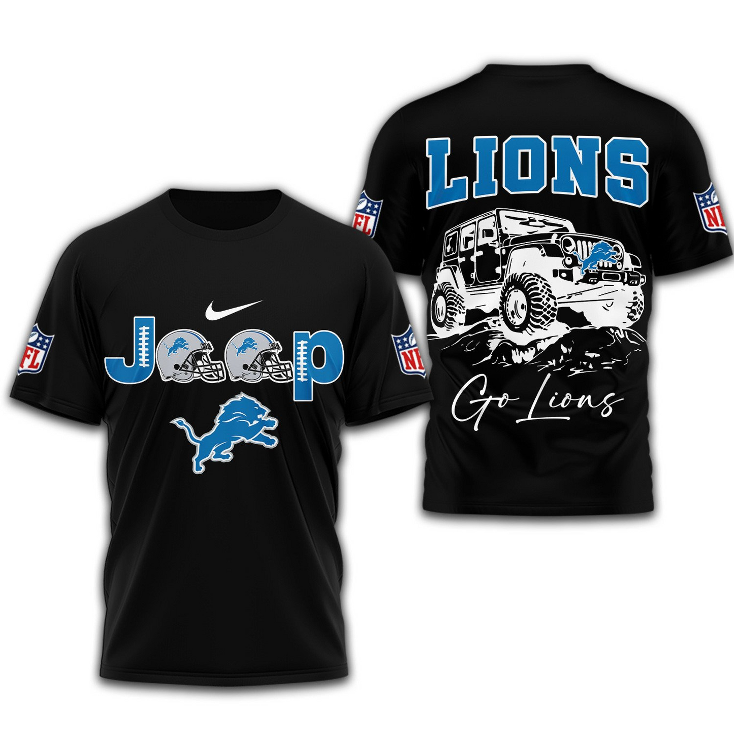 DL Premium NFL Jeep 3D Shirt DDT 101125 NTL