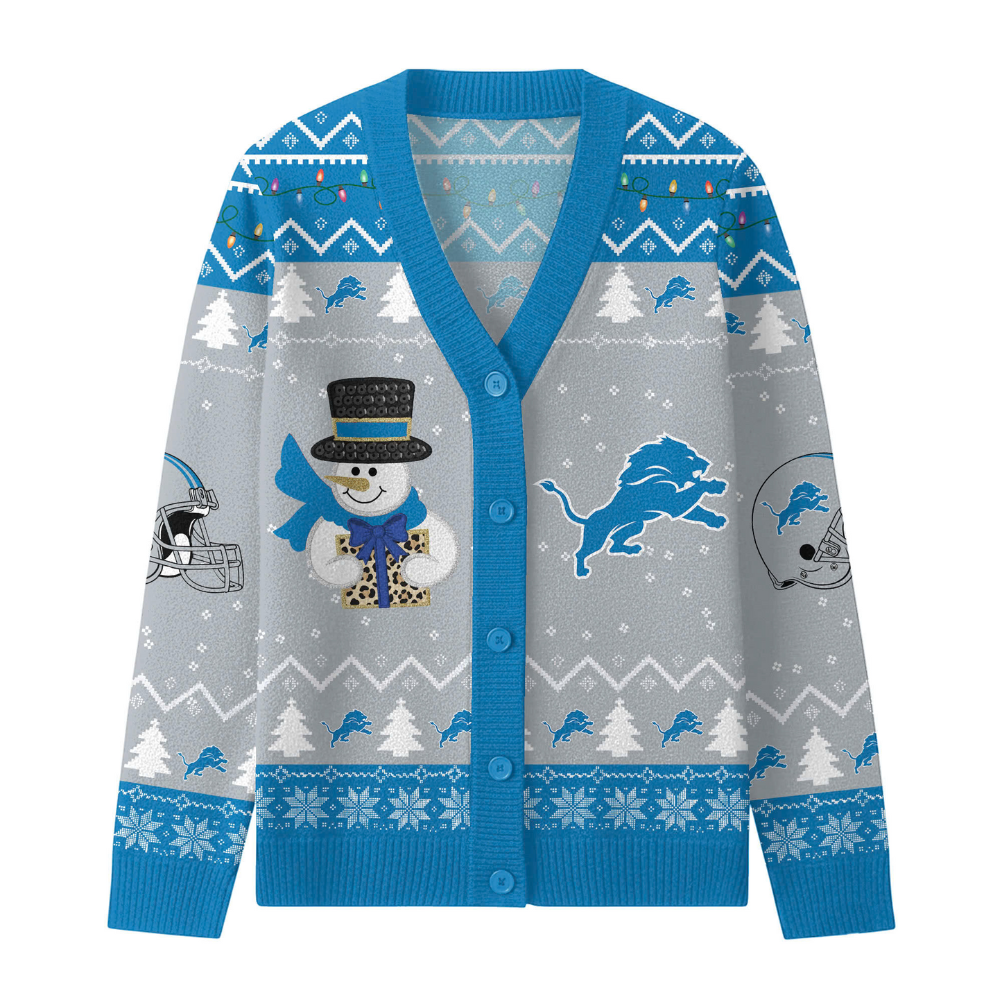 DL x NFL Premium Knitted Cardigan Jacket DDT CTND