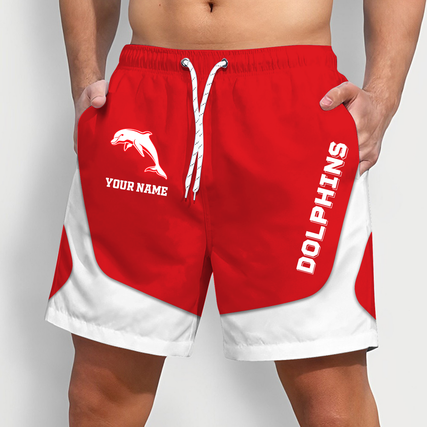 DOL x NRL Team Special Short Pants For Men Custom Name Gifts DATND TANTD