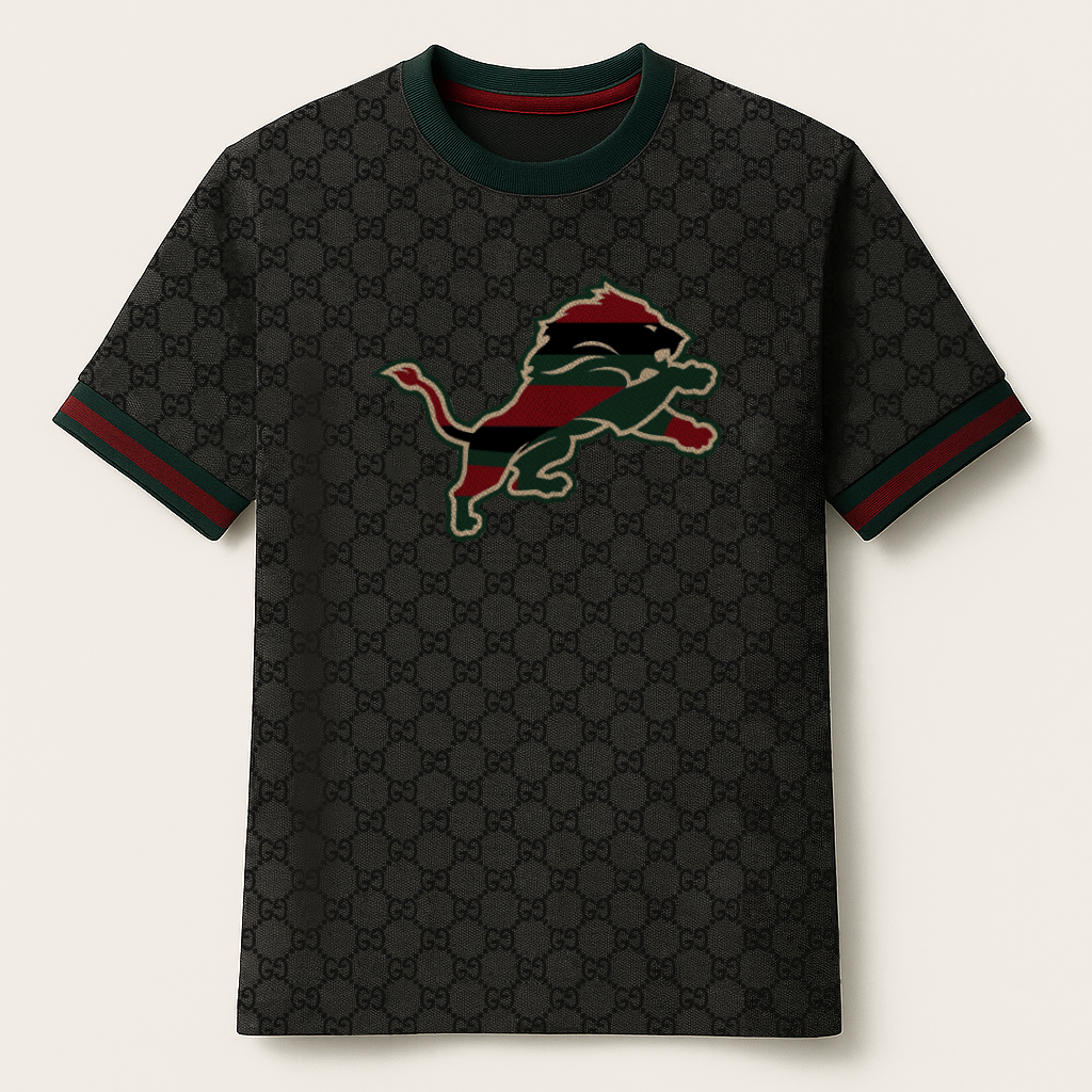 Detroit Lions GC Mens Tshirt Black DDTCTND