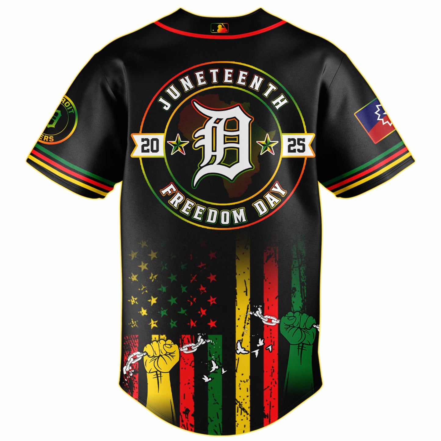 Detroit Tigers MLB X Juneteenth Day Baseball Jerseys NDD